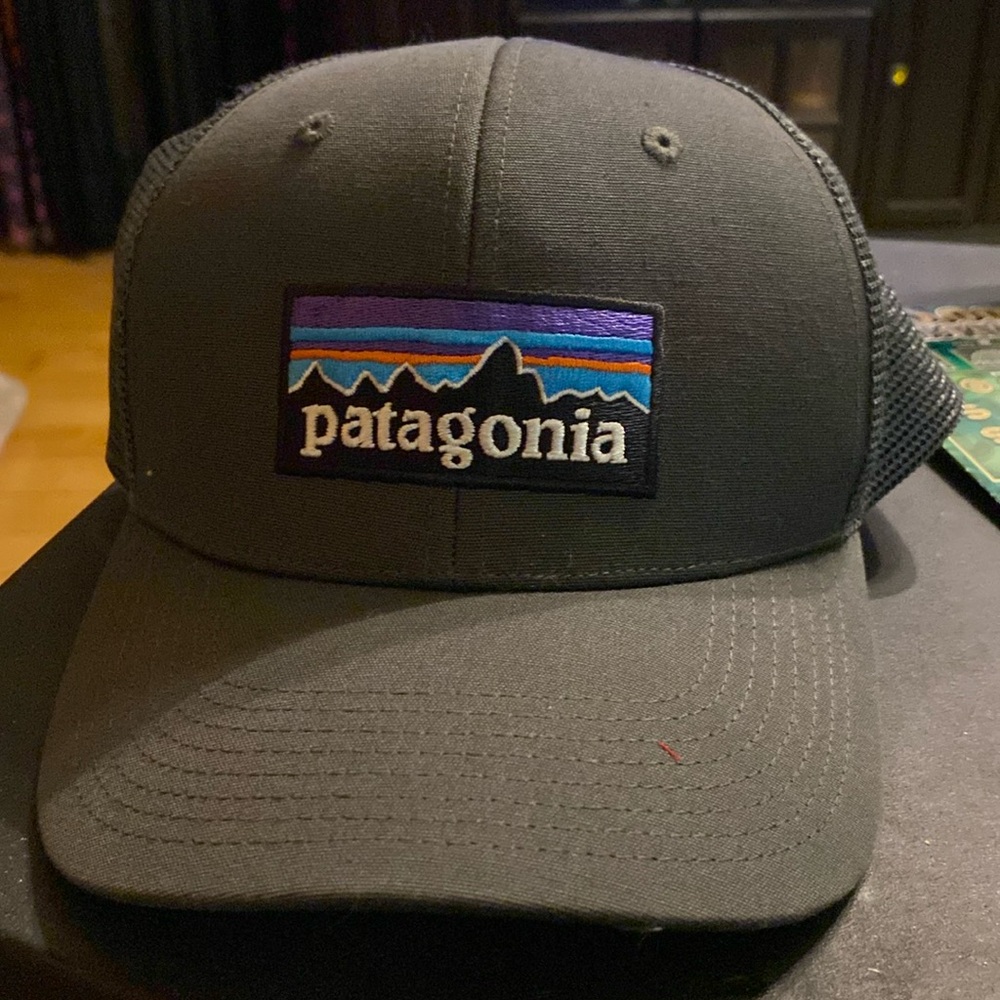 Patagonia Mid crown  Trucker grey hat